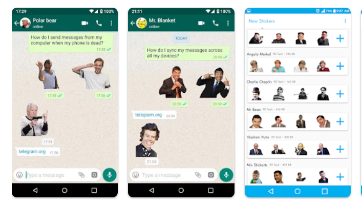 Sticker Apps for WhatsApp on Android